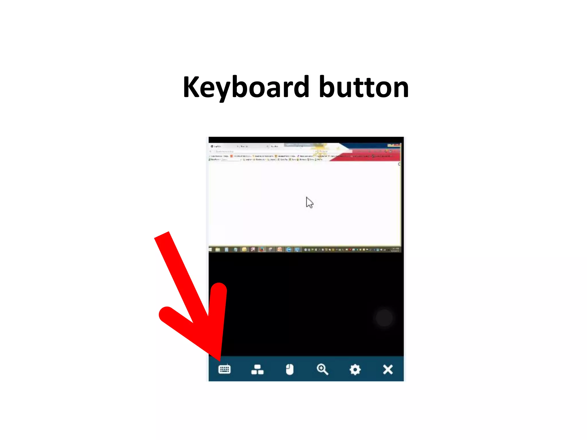 Keyboard button
 