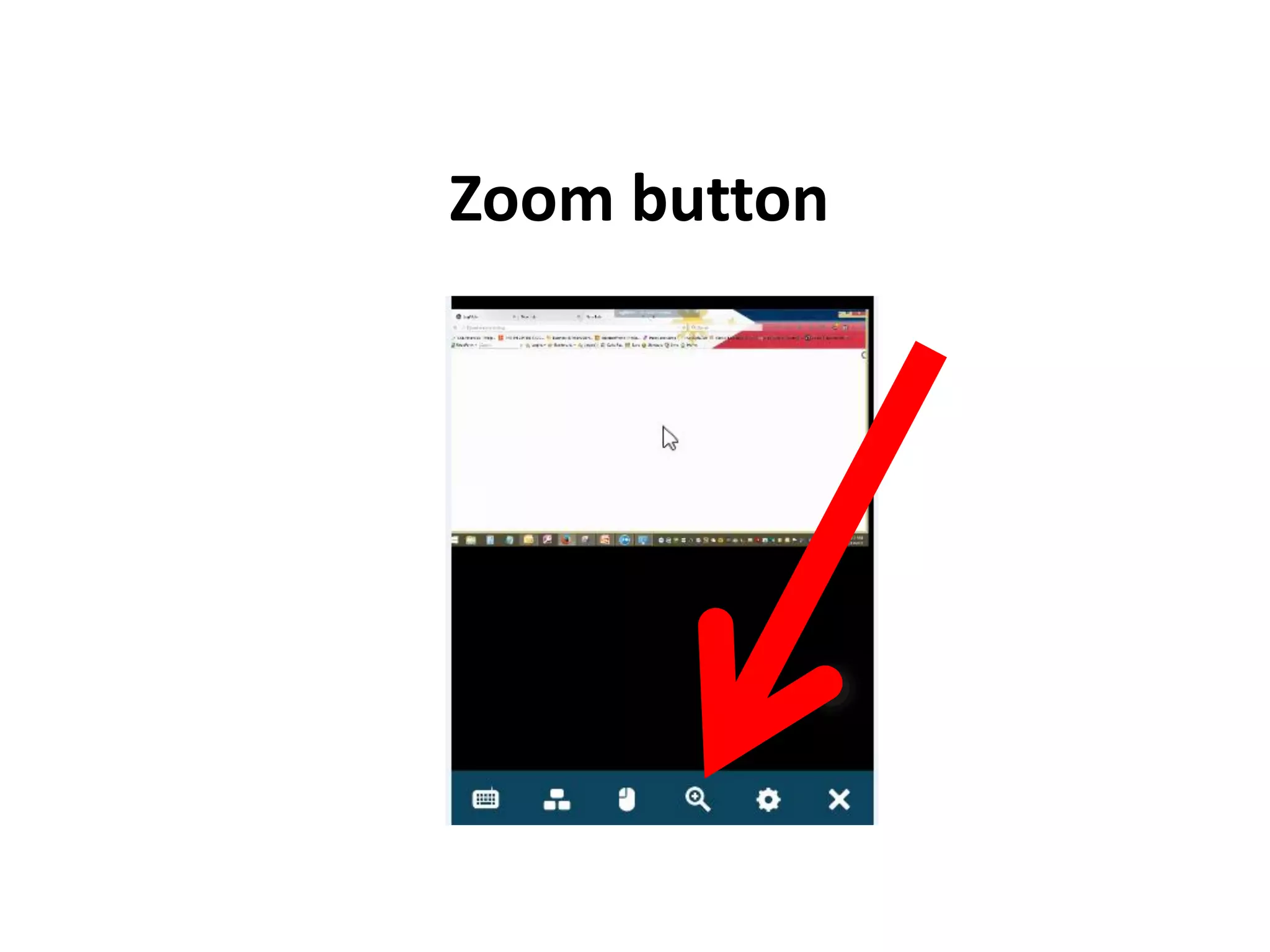 Zoom button
 