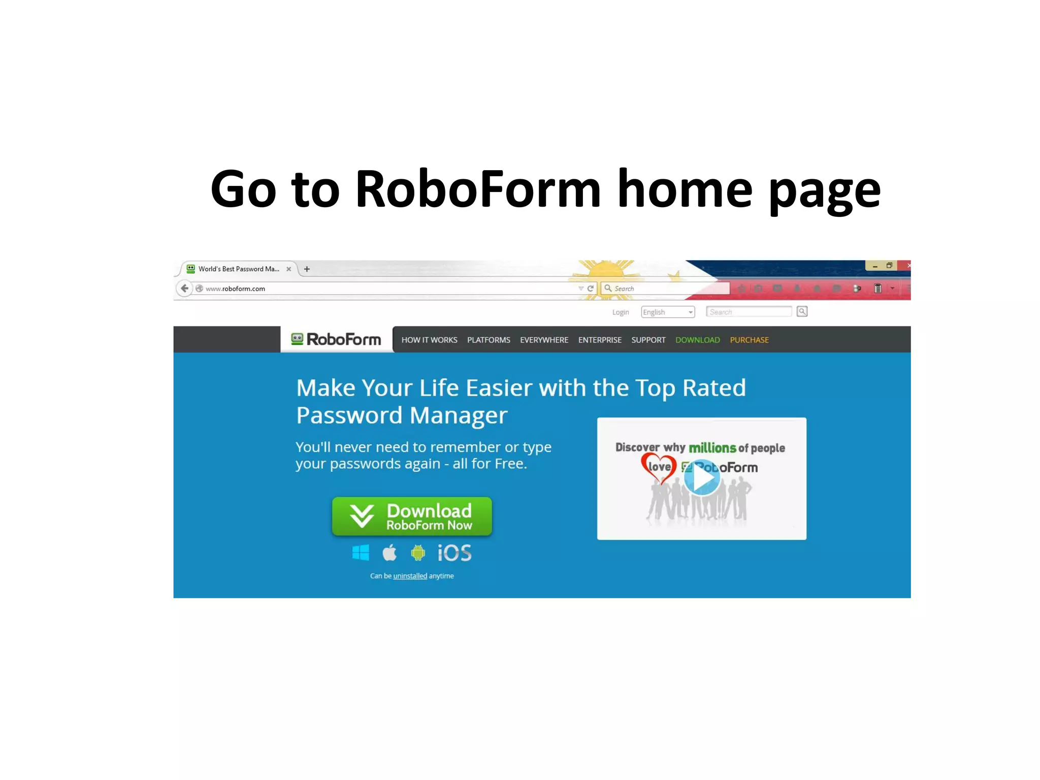 Go to RoboForm home page
 