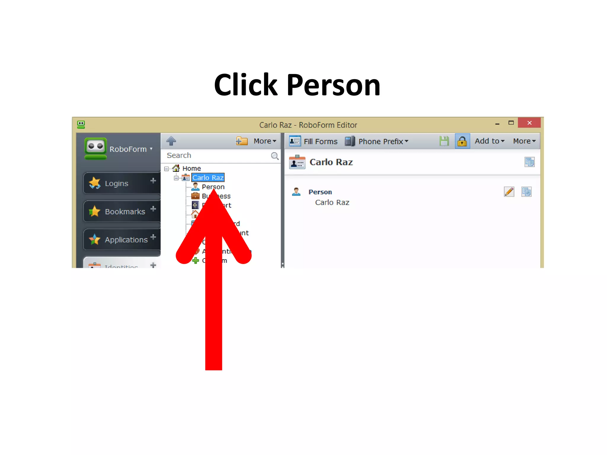 Click Person
 