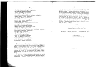 Justificação de Carlos Augusto Pinto