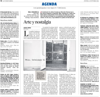 Carlos Arnal, la Vanguardia, 4 octubre 2012
