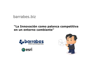 barrabes.biz

“La Innovación como palanca competitiva
en un entorno cambiante"
 