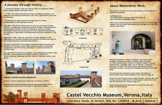 Carlo scarpa's castel vechhio museum 