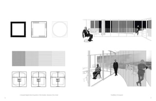 32 33
Conceptual diagram about the geometry of the boundary. Treatments of the curtain Possibilities of occupation
 