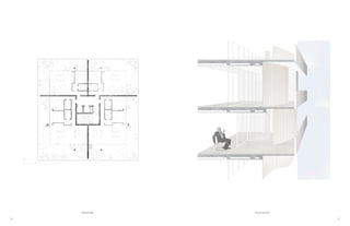 36 37
Typical plan Detail section
 