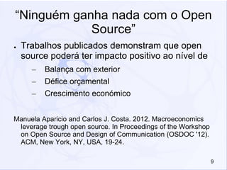 Carlos costa   open source em portugal