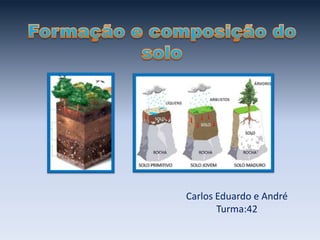 Carlos Eduardo e André
Turma:42
 