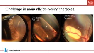Challenge in manually delivering therapies
4
 
