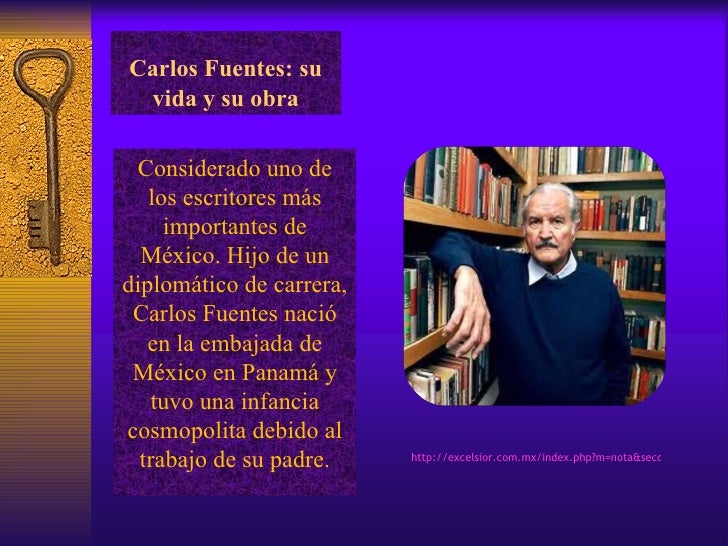 Resultado de imagen de biografia de CARLOS FUENTES