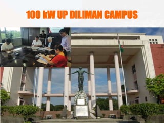 100 kW UP DILIMAN CAMPUS
 