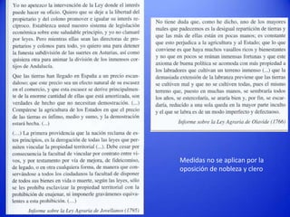 Medidas no se aplican por la
oposición de nobleza y clero

 