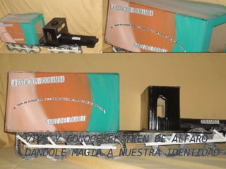 VIVE Y CONOCE EL TREN DE ALFARODANDOLE MAGIA A NUESTRA IDENTIDAD