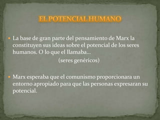 La obra de Carlos MarxHa existido siempre una relación inestable entre la teoría sociológica y la obra de C.M.