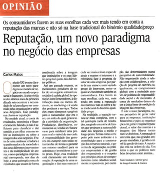 Carlos Matos no jornal Expresso
