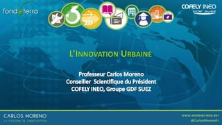 L’INNOVATION URBAINE
 
