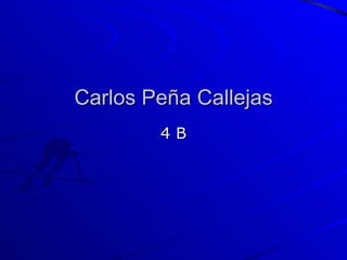 Carlos Peña Callejas 4 B 