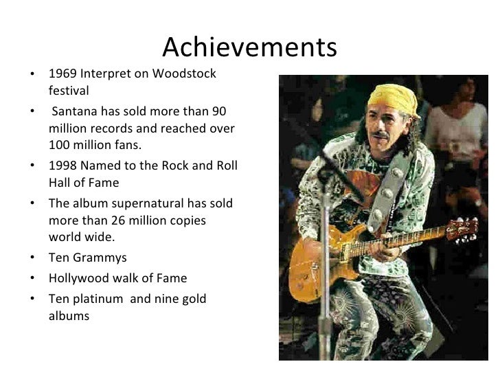 carlos santana hall of fame