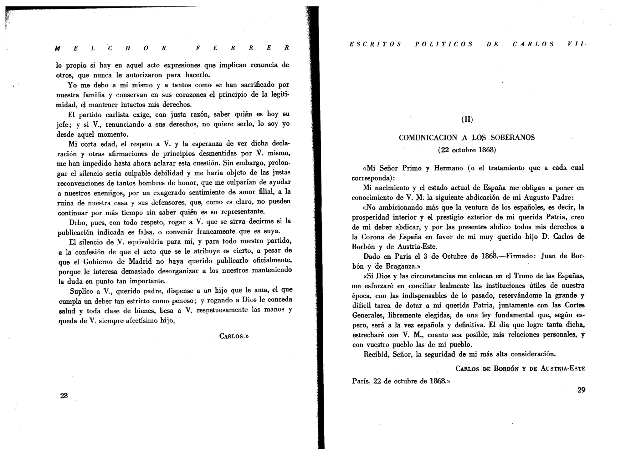 Carlos vi idocumentos