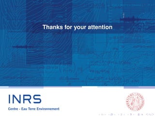 Thanks for your attention
 