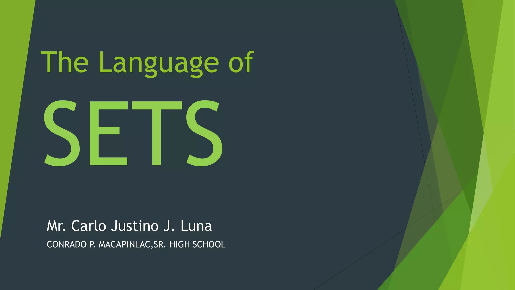 Math 7 - Ways of Defining a Set | PPTX