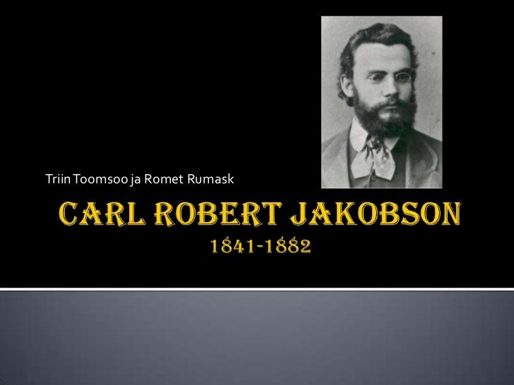 Carl robert jakobson