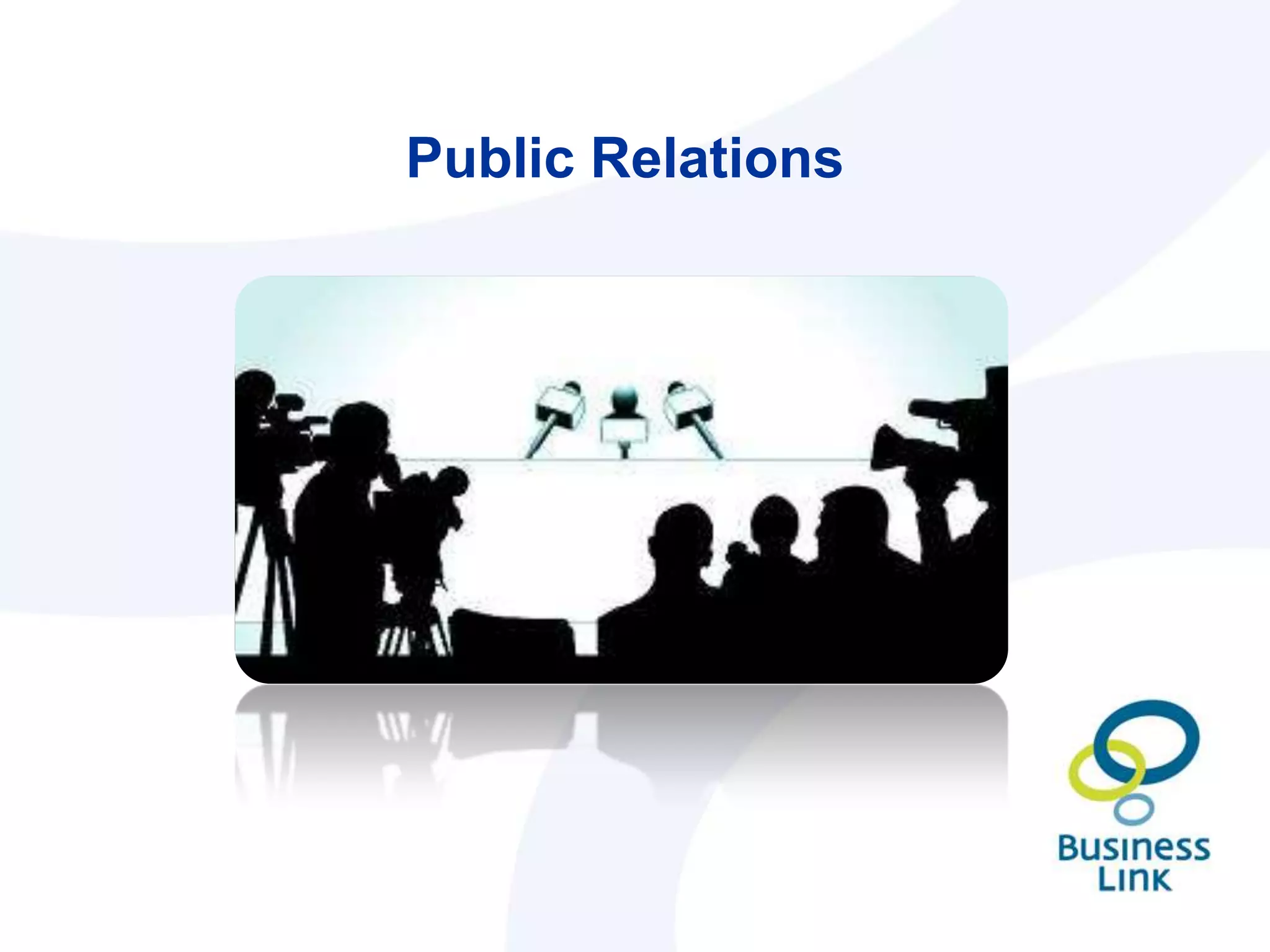 Public Relations
 