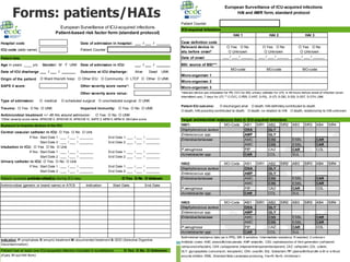 HAI-Net ICU results and perspectives. Carl Suetens (ECDC) | PDF