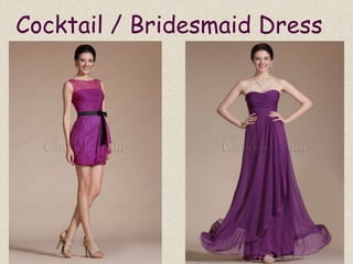 Cocktail / Bridesmaid Dress
 