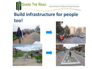 Build infrastructure for people
too!
 