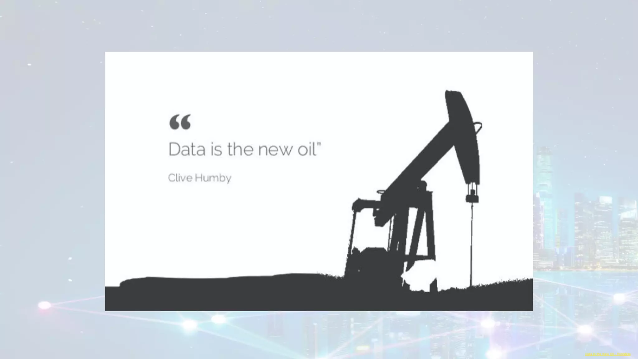 Data is the New Oil - HubMeta
 