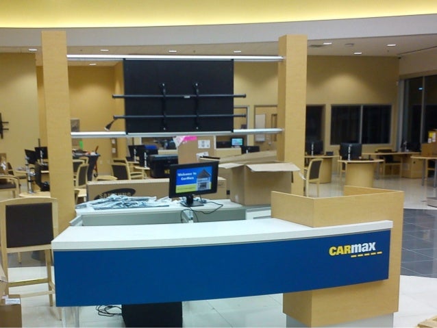 Installation Of Store Fixtures At New Locations For Carmax