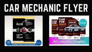 CAR MECHANIC FLYER
 