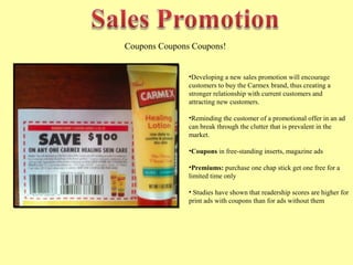 Carmex Repositioning | PPT