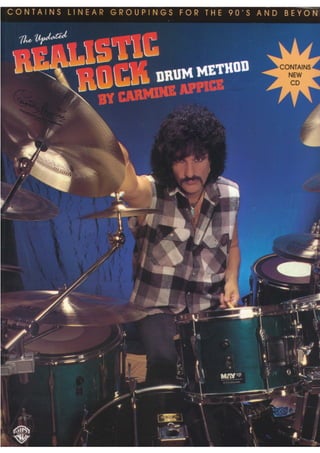 Carmine appice  realistic rock drum