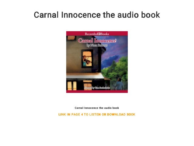 Carnal Innocence The Audio Book