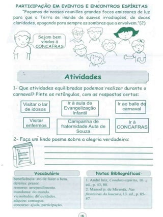 Cartilha Carnaval - Aula especial