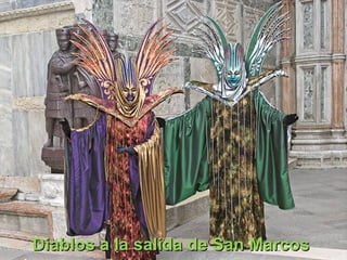 Diablos a la salida de San Marcos
 