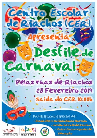 Desfile de Carnaval do Centro Escolar de Riachos 
