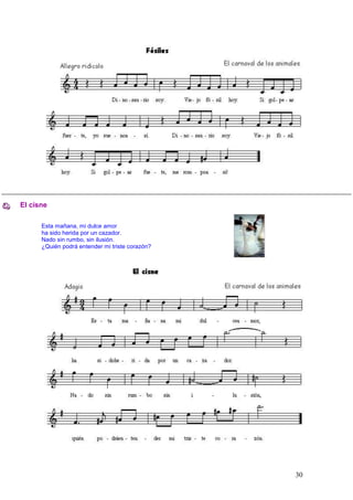 30
El cisne
Esta mañana, mi dulce amor
ha sido herida por un cazador.
Nado sin rumbo, sin ilusión.
¿Quién podrá entender mi triste corazón?
 