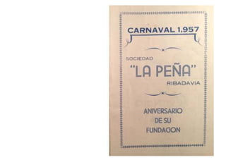 Carnaval peña 1957