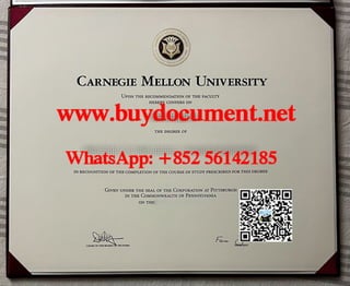CMU diploma