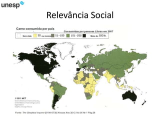 Relevância Social
 