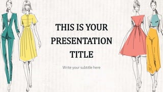 THIS IS YOUR
PRESENTATION
TITLE
Write your subtitle here
 