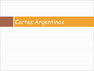 Cortes Argentinos 