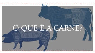 O QUE É A CARNE?
 