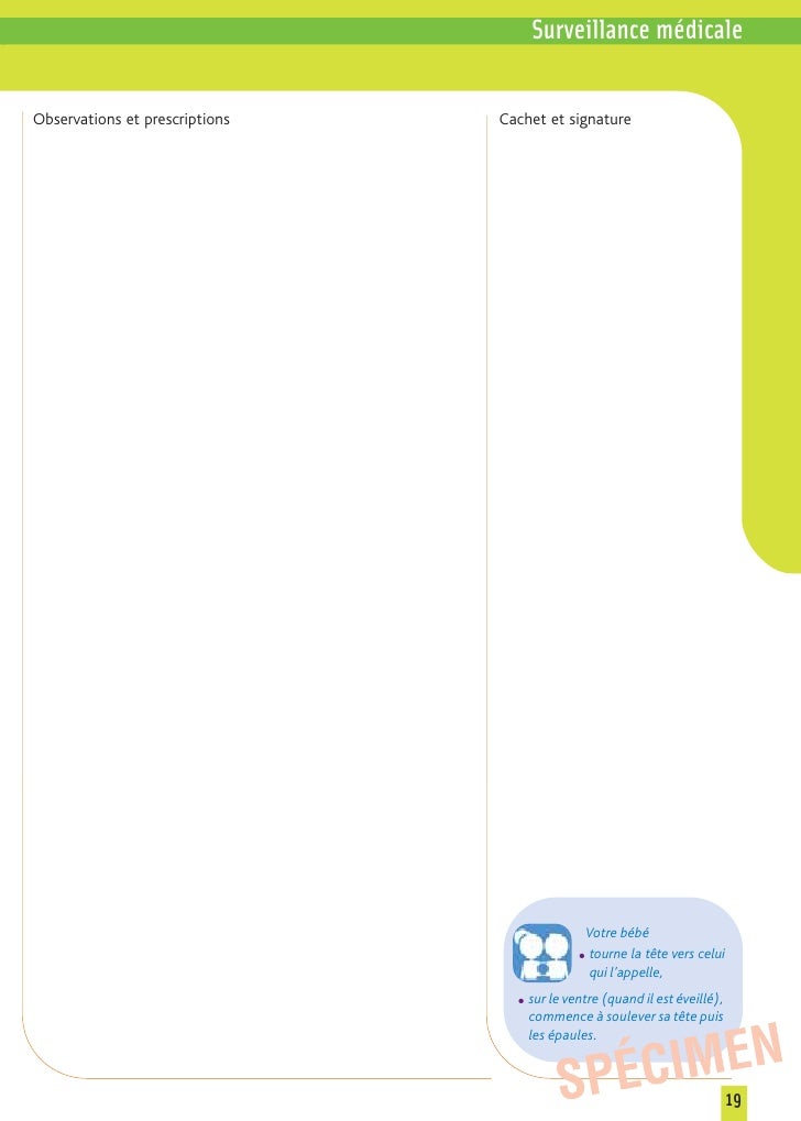 Carnet De Sante French Health Book For Children Orig