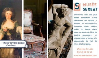 - 2€ sur la visite guidée
d’une heure
29
 