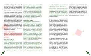 jours été des évidences. Il faut donc suffi-
samment croire en Soi et en son rêve pour
bousculer les modes de pensée établis
comme vérités inaltérables, imposer son
projet novateur, renverser les résistances.
Il faut enfin considérer l’échec, l’épreuve
ou l’obstacle comme un moyen d’appren-
tissage pour mieux forger les réussites
entrepreneuriales futures. Le cas du Nigé-
rian Jason Njoku en est une parfaite illus-
tration. Après avoir créé dix compagnies
ayant essuyées des échecs et par la même
occasion ruiné toutes ses économies, il
fonde en 2011 iROKO TV, un site internet
disponible à travers le monde qui permet
de visionner les films produits par l’indus-
trie cinématographique nigériane (Nol-
lywood). Aujourd’hui âgé de 33 ans, il est
millionnaire en dollars US.
PAROLE A NOS EXPERTS
Quelles sont les principaux obstacles que
vous avez rencontrés dans votre parcours
d’entrepreneur et comment les avez-vous
surmontés?
Paola Ndengue, 24 ans
CEO de FASHIZBLACK
Comme la plupart des entrepreneurs, la
question du financement est une équa-
tion compliquée à résoudre. Parfois, votre
projet est viable mais nécessite des capi-
taux afin de pouvoir révéler son véritable
potentiel. En l’absence de fonds propres
suffisants, cela peut engendrer des tracas
à plusieurs niveaux. Ayant commencé à
entreprendre à 18-19 ans, je n’étais pas
dans le cas d’entrepreneurs qui se lancent
à 35 ans et qui ont eu tout le temps pour
se préparer (financements et réseaux pro-
fessionnels). Comment surmonter cela?
Je n’ai pas encore trouvé la solution-mi-
racle. Je continue de chercher, de changer
mon approche, de repenser et remettre
en question le modèle économique de
tout ce dans quoi je m’investis.
Serge Tchaha, 30 ans
Chroniqueur pour Afrique Expansion
Magazine - Auteur de plusieurs ouvrages
Albert Einstein disait: «la connaissance
s’acquiert par l’expérience, tout le reste
n’est que de l’information». N’ayant pas
pour le moment connu un succès fou
entrepreneurial, même si j’ai été formé
dans ce domaine, je ne me sens aucune
légitimité pour donner des conseils. Ce-
pendant, je voudrais partager une phrase
que j’ai très tôt retenue dans ma vie. Mon
père se plait souvent à dire: «Mon fils, on
est d’abord GRAND DANS SA TÊTE». Je di-
rais qu’il ne faut pas avoir peur d’écouter
son cœur et d’avoir de l’ambition.
J’ai également foi dans les modèles. Je
crois que nous sommes tous liés sur cette
planète. Par votre intuition et votre am-
bition, choisissez des modèles de vie et
tâchez d’en apprendre un maximum sur
eux. Je crois qu’ainsi, vous contribuerez
à vous rapprocher ou à demeurer sur la
route de votre légende personnelle, pour
reprendre des mots de Paulo Coelho.
J’ai récemment interviewé une femme
d’affaires éminemment respectable,
Swaady Martin-Léké, ancienne de Gene-
ral Electric et actuelle propriétaire de
l’entreprise de thé de luxe Ysawara. Elle
m’avait dit que son «motto» c’est: Dream
big, execute bigger !
En somme, la jeunesse camerounaise
se doit d’ «INCARNER LA VALEUR NOU-
VELLE». Certains d’entre nous sont des
puits de projets novateurs, mais des adap-
tateurs moyens; d’autres sont de bons ma-
nagers ; d’autres de bons leaders : Mutua-
lisons nos efforts ! Seuls l’entrepreneuriat,
l’esprit de prise de risque et l’exploitation
des opportunités sauront NOUS sortir de
l’ornière. C’est dans ce sens que NOUS
devrons trouver des solutions pour que
les tontines accompagnent, les banques
financent, les entreprises recrutent et les
jeunes émergent: Ensemble!
La prospérité économique par la soli-
darité communautaire exige de confier
la gestion courante des cités à de bons
citoyens, conformes à la définition que
nous en avons donnée plus haut. Cette
nouvelle classe d’élites, parce que nour-
rie à l’esprit concret du libéralisme com-
munautaire tel que pensé par le Prési-
dent de la République , sera à même de
concevoir avec justesse et de conduire
avec efficience des programmes de déve-
loppement utiles à la société. Il faut donc
que les leaders de demain investissent
dès aujourd’hui le champ de la défense
politique de leurs idées et ambitions, car
c’est en s’impliquant dans la gestion des
microprojets de société, que nous sau-
rons exceller, une fois portés à la tête des
instances dirigeantes de la Nation.
38 39
 
