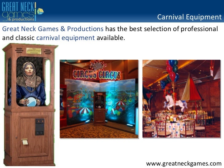 Carnival Equipment Rental New York City